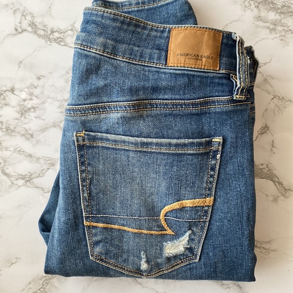 American eagle outfitters Super Stretch X Distressed Jeans - Picture 6 of 7